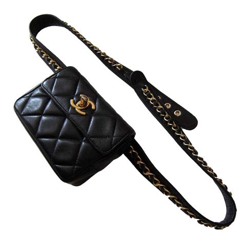 chanel quilted bag fake|chanel waist bag vintage.